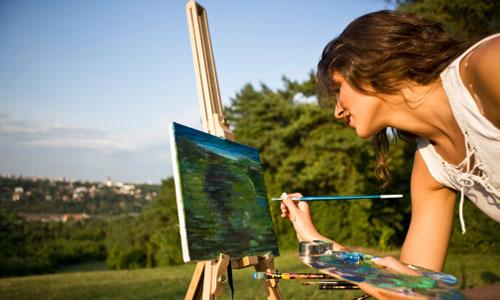 Diagram illustrating how different hobbies connect with personal growth