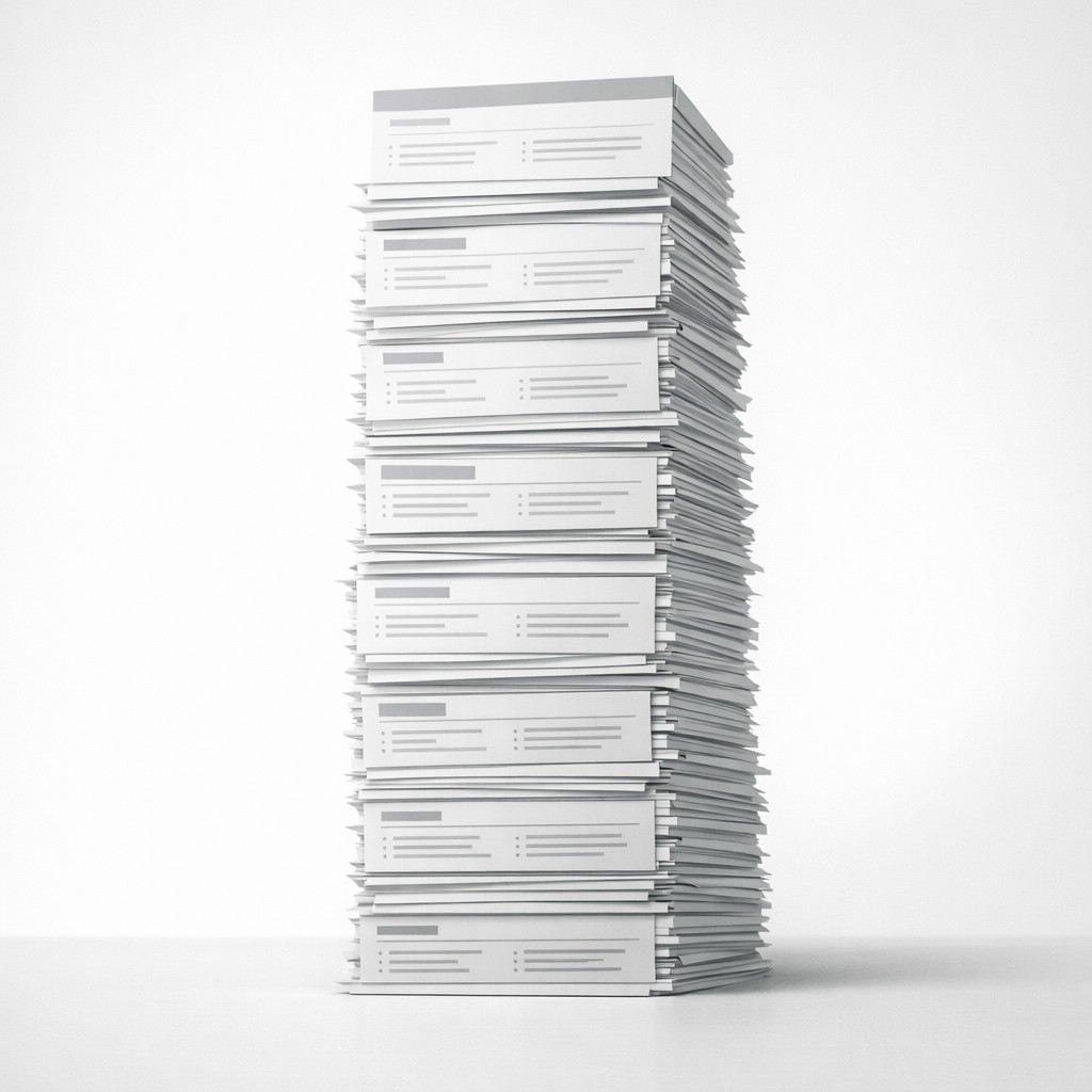 Illustration depicting how to productize your career search by turning identical resumes into standout interactive experiences